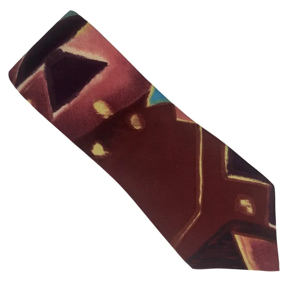 Abstract Watercolor Tie